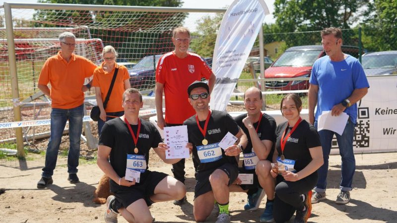 Sieger Gruppenlauf – Freiwillige Feuerehr Dallgow –